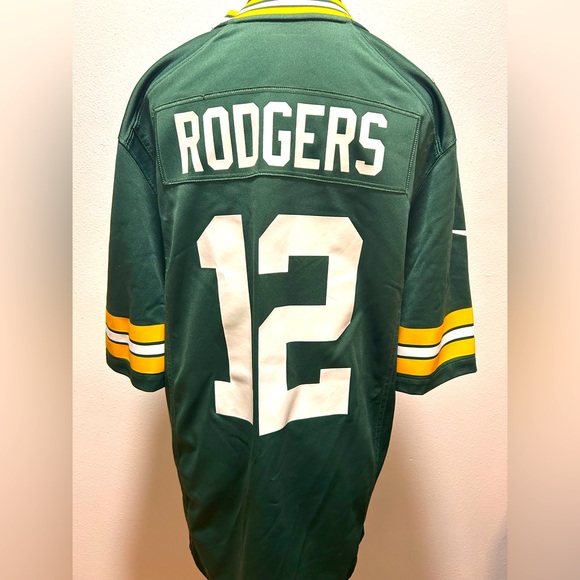Vintage Aaron Rogers Packers On Field Nike Jersey men’s small